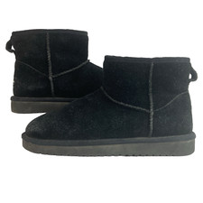 Koolaburra by UGG Koola Mini II - Women's Size 7 - Black Suede Boots - 1114851