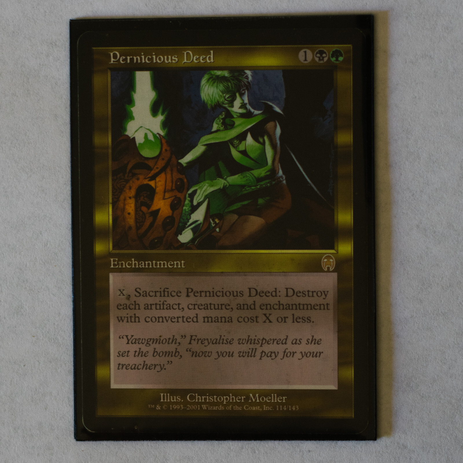 MTG Pernicious Deed Apocalypse 114/143 Regular Rare LP