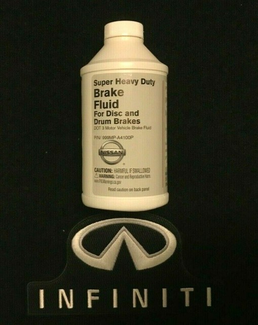 NEW OEM NISSAN INFINITI DOT 3 Brake Fluid 12 fl. oz 999MPA4100P G37 G35