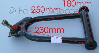 ATV RIGHT Upper A-Arm, Hensim 150CC ATV OEM PART