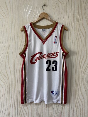 CLEVELAND CAVALIERS BASKETBALL SHIRT JERSEY CHAMPION NBA sz M