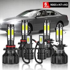 For Lexus Es300 1997-2003 6x 9005 H7 H3 Led Headlight Hilo Fog Light Bulbs