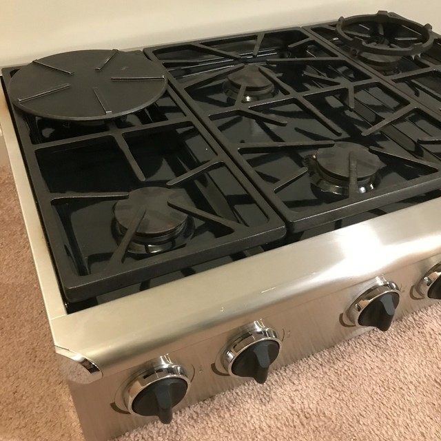 Dacor 36" 6 Burner Stainless ESG366SCH Gas Cooktop eBay