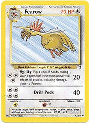 Legendary Collection 42/110 Fearow Pokemon Card 