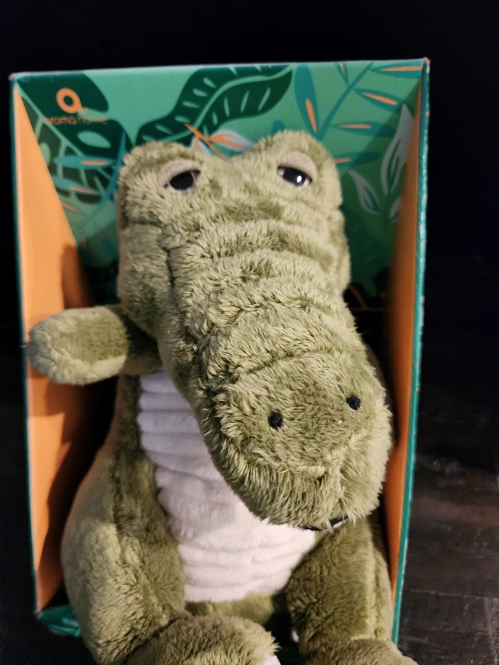 Плюшевая игрушка крокодил аллигатор тепло и объятия микроволновая печь горячая упаковка - Изображение 4 из 4