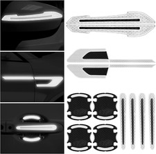 12 Pieces Reflective Car Stickers Set Rearview Mirror Reflective Warning Sticker