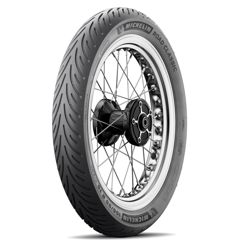 Vintage Motorcycle Tyre Michelin Road Classic 90/90 B18 51H TL Front