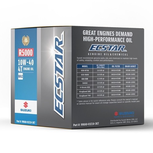 Suzuki R5000 ECSTAR Mineral Oil Change Kit 3 Quart 990A0-01E10-3KT | eBay