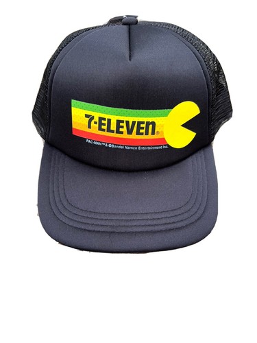 Pac-Man 7-Eleven Trucker Hat Limited Edition Brand New With tags