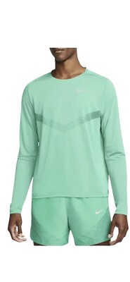 NWT NIKE Dri-FIT Run Division Rise 365 Men's Top Roma Green XL