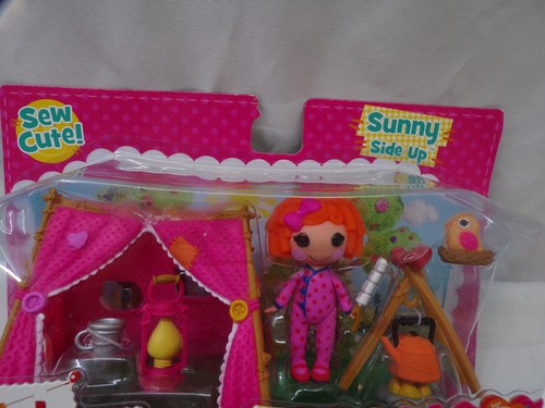 2014 Lalaloopsy Minis 3" Play Set Camping With Sunny Side Up Ages 4+ New In Box - Picture 4 of 5