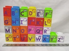 Fisher Price Stacking Letter building blocks You Pick alphabet part piece toy