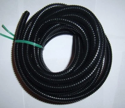 20 Ft. 1/8" Split Wire Loom Conduit Polyethylene Tubing Car Audio Installation