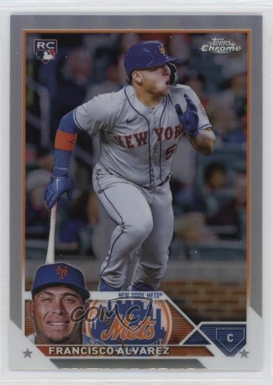 2023 Topps Chrome Refractor Francisco Alvarez Francisco Álvarez #203 f4k
