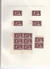 GB KG VI CONTROL CORONATION COLLECTION 1½d 12x STAMPS DIFFERENT CONTROLS  MH