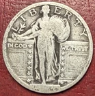 1924 Standing Liberty Quarter. Free Shipping