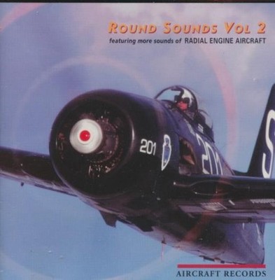 Round Sounds: Radial Engine Aircraft Vol 2 AUDIO CD field recordings effects '99