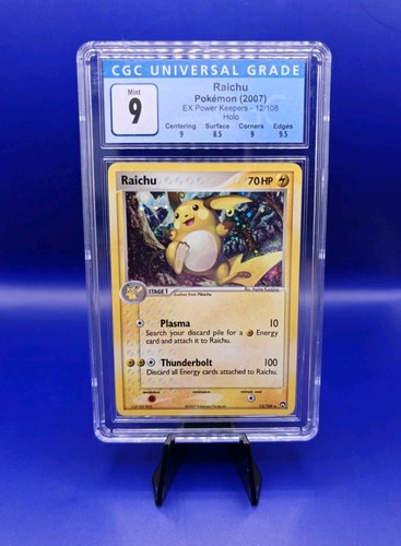 Raichu graded CGC 9 for sale on eBay