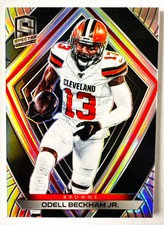 2020 Panini Spectra Odell Beckham Jr. SILVER Prizm Card SP #/99 Browns Star!