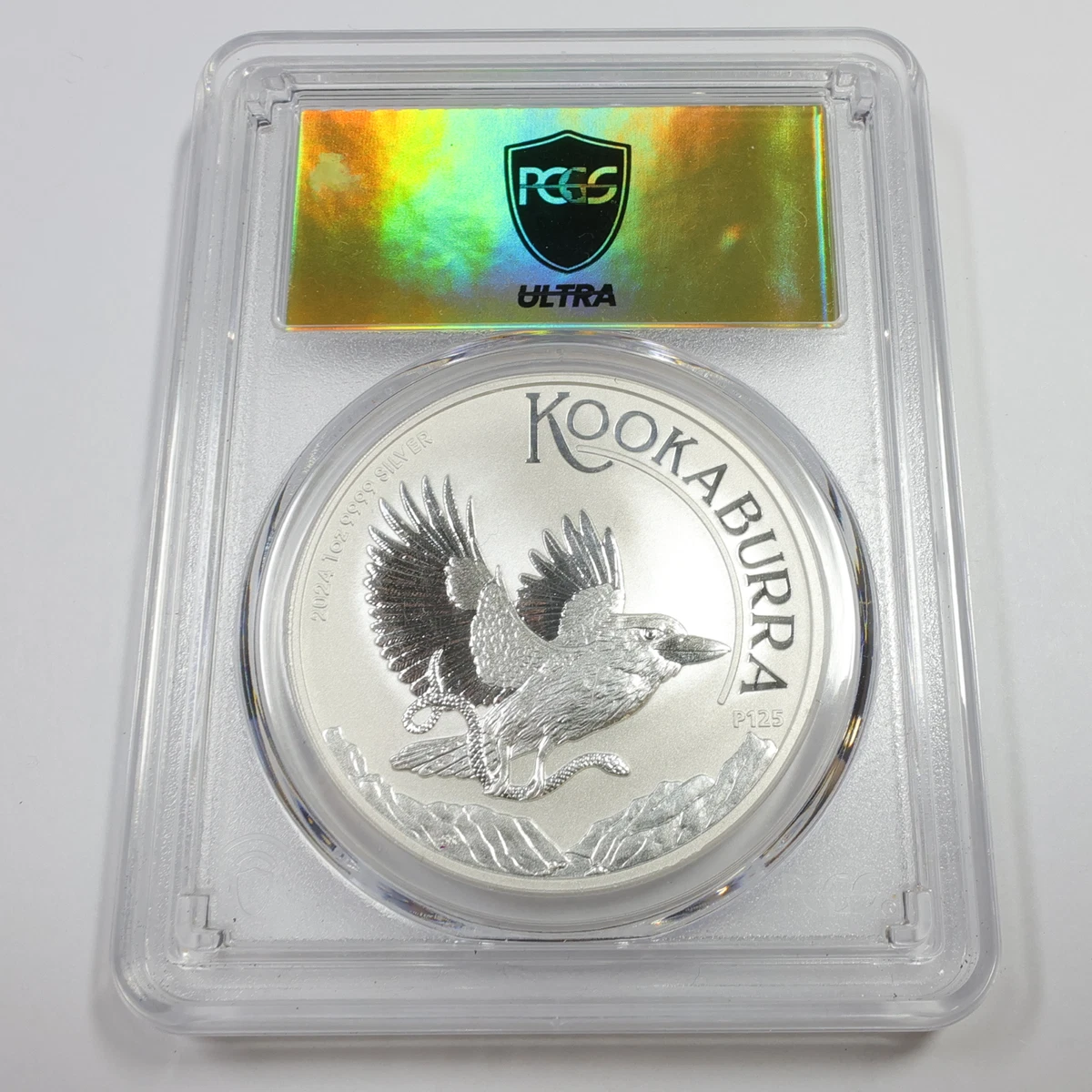 Australian Kookaburra MS 70 Graded PCGS Certified Silver Bullion