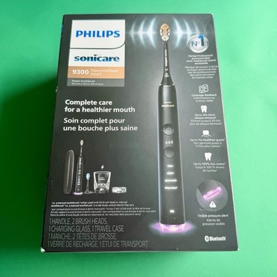 New Philips Sonicare DiamondClean Smart 9500 Toothbrush Black HX9923/11- NIB