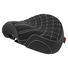 Asiento de conductor de gel de costura blanco para Honda Rebel 300 500 CMX300 CMX500 2017-2026