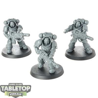 Space Marines - 3x Primaris Eradicators - unbemalt
