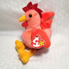 Ty Beanie Baby - Strut the Rooster - 1996