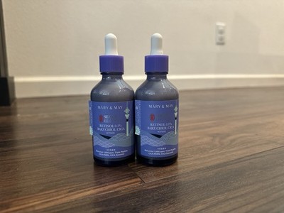 2 Mary & May Retinol 0.1% + Bakuchiol + Cica Serum 80ml 2.7oz NO BOX