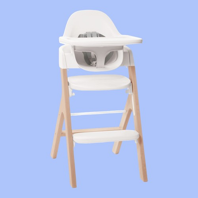 #ad Mockingbird 2 in 1 High Chair Natural Beech White HC003 002 #DB5333 $220.59