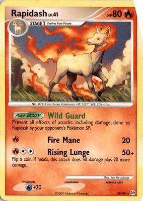 Arceus #28/99 Rapidash (28)