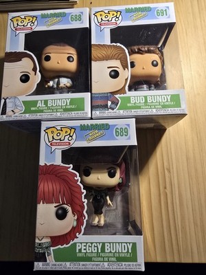 Funko Pop Sammlung (3 Stück)   Neu Al Bundy Schrecklich Nette Familie Married