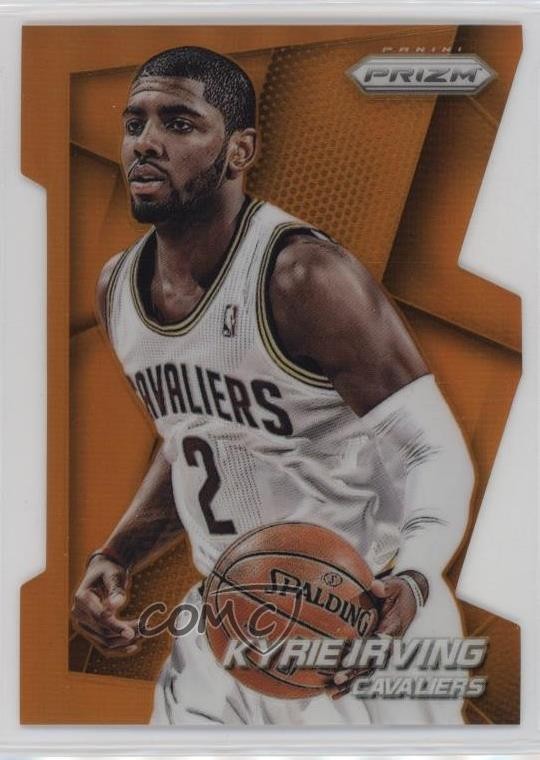 2014-15 Panini Prizm Orange Die-Cut Prizm 59/139 Kyrie Irving #18 00y3