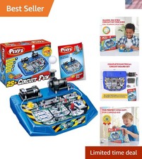 STEM Learning Electrical Circuit Board Kit - 25 Fun Experiments for Ages 8