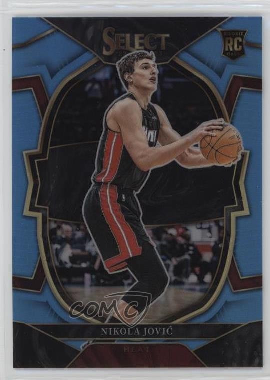 2022 Panini Select Concourse Light Blue Prizm 88/299 Nikola Jovic Rookie RC 0e9i