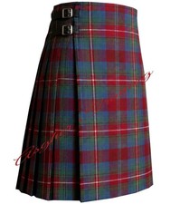 Clan Waddell Family Tartan Kilt - 16oz Tartan 8 Yard Men's Traditional kilts