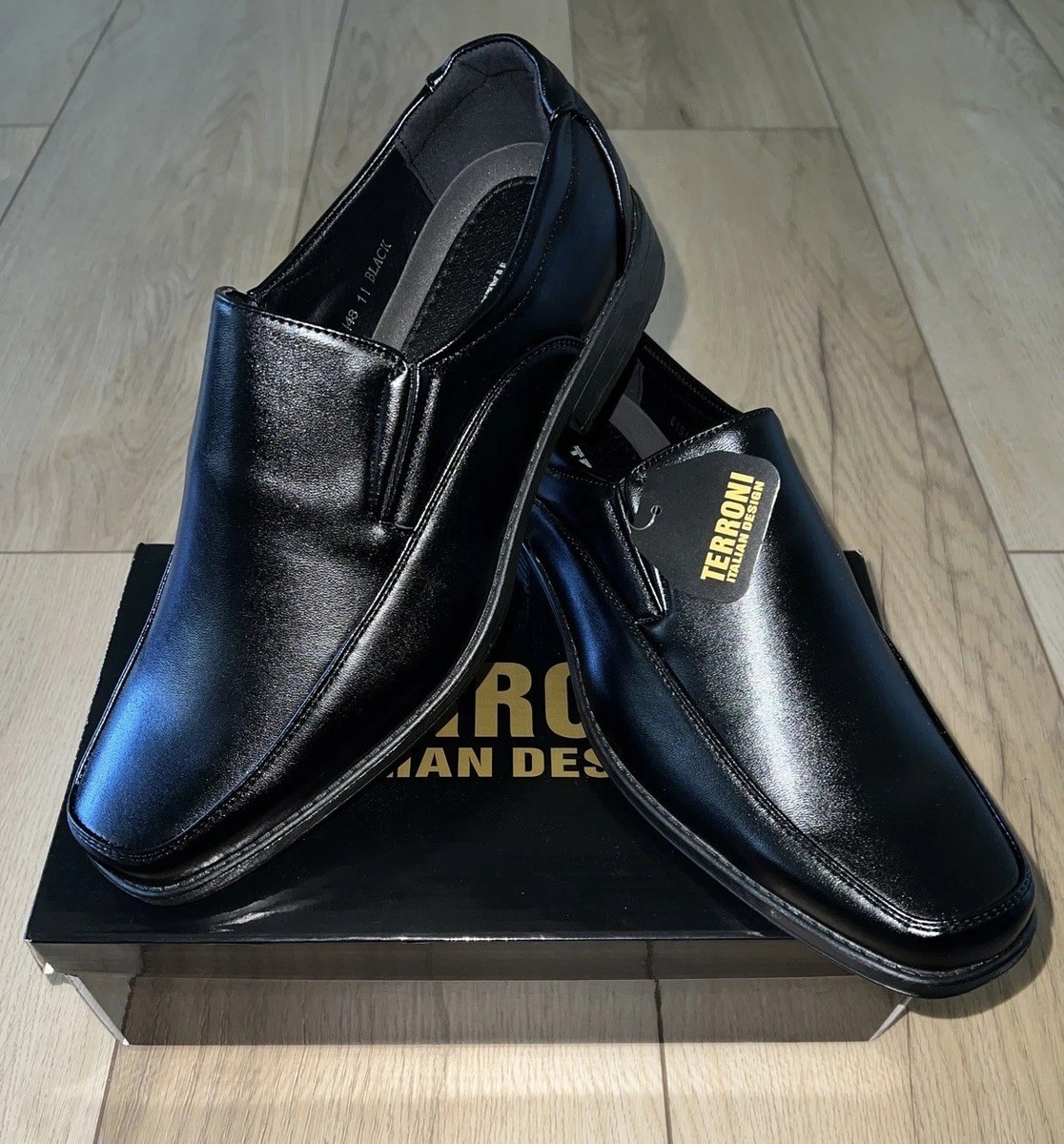 Terroni Italian Design Mens Business Casual Slip-on Driver  display picture 3