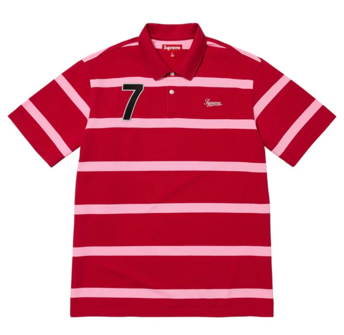 トップス Supreme Cursive Polo \"Navy Stripe\" Cursive Polo | Supreme 25ss