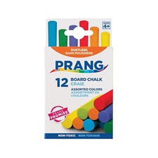 Chalk for Smooth Drawing, 12 Assorted, Non,Toxic  Kid,Friendly Erase