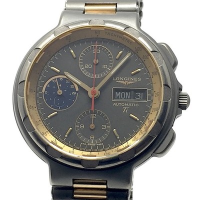 Longines (like new & unworn) Conquest Titanium Moonphase Automatic 67649839-454