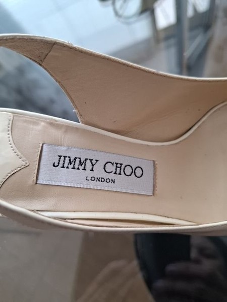 Women Jimmy Choo Heels Beige Other 37