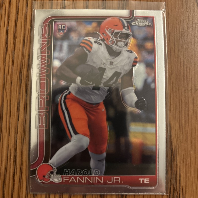 2025 Topps Chrome - Rookies Harold Fannin Jr. #339 (RC)
