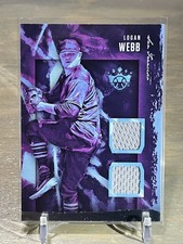 2020 Panini Diamond Kings Logan Webb Rookie DK Materials Dual Patch Player Worn