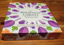 THE WHATNOT CABINET BOARD GAME / KICKSTARTER EDITION + Fascination Pack VGC