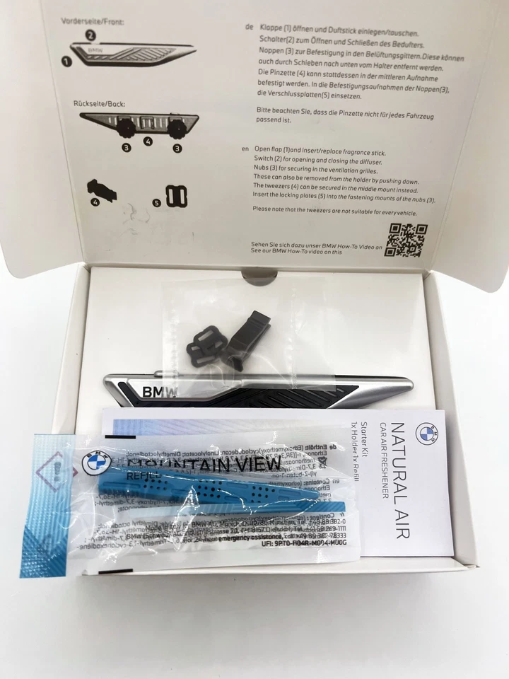 Kit de arranque ambientador de aire natural BMW Mountain View 83125A7DC77 Foto 4 de 4