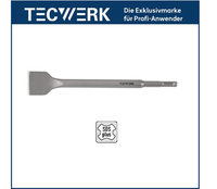 Tecwerk Hochwertiger Sds Plus SpatmeißEl GesamtläNge 200 Mm Breite 40 Gebogen
