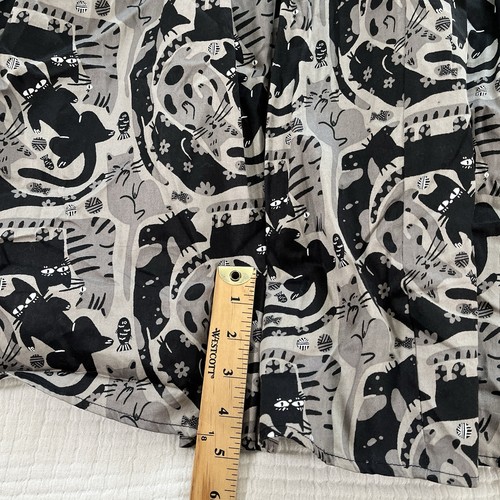 Dollz & Dames Dress Womens Small Cat Kitty All Over Print Pinup Goth Novelty NEW - Picture 7 of 20