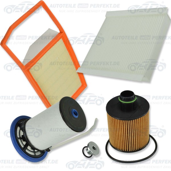 Inspektionskit Filter Satz Paket S (P) Fiat Doblo Fiorino 1,3D Euro 6 UFI-image
