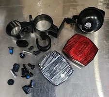 Bike Reflectors and Mini Bell