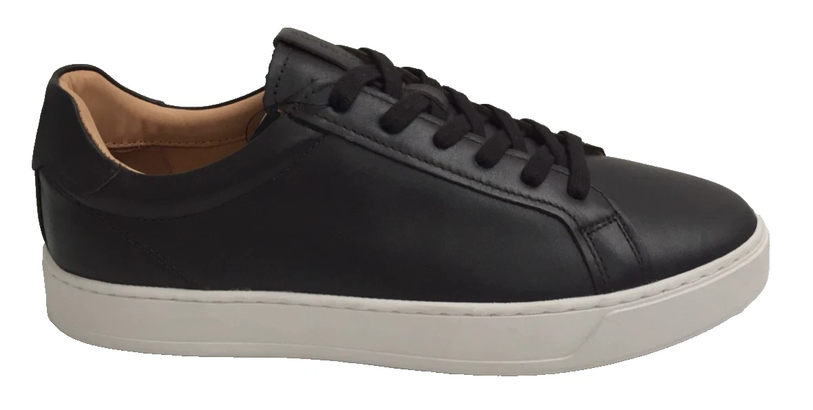 Autograph Men's Casual Trainers Dark Brown Leather Upper Standard Lace Up New